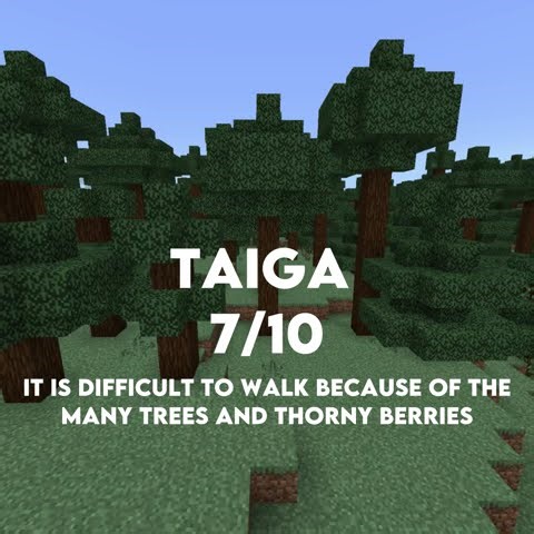 I rate Minecraft biomes #minecraft