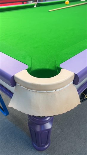 The pool table is built with precision slate, stable frame, and pro-level cushions.#billiards #ball