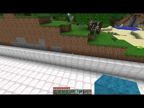 Minecraft: How To Make A Diamond Sword Statue