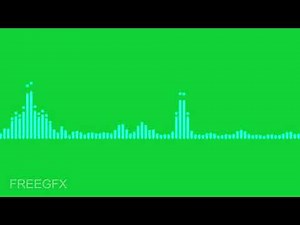 Green screen audio Spectrum