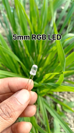 5mm RGB LED 🔥 #diy #viral #sciencehackershorts #shorts