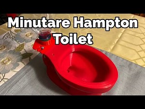Unboxing The Red 5in Miniature Hampton Toilet From The Mini Toilet Shop! 🚽