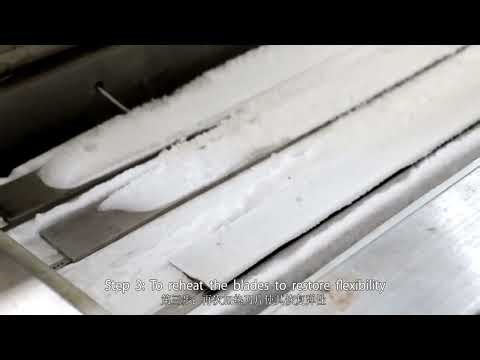 How are razor blades made