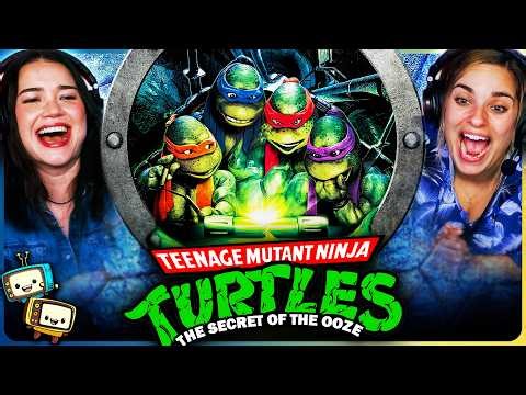 TEENAGE MUTANT NINJA TURTLES II: THE SECRET OF THE OOZE (1991) Movie Reaction! | First Time Watch
