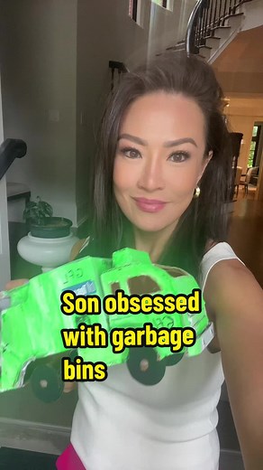 Garbage Truck Fun: A Child's Love for Bins