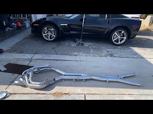 C6 Corvette Header Install! (Speed Engineering long tube headers)