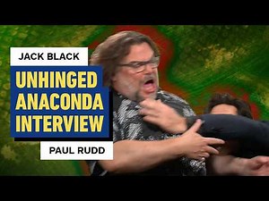 Jack Black & Paul Rudd's Unhinged Anaconda Interview