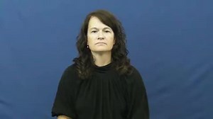 Watch how to sign 'weariness' in American Sign Language.