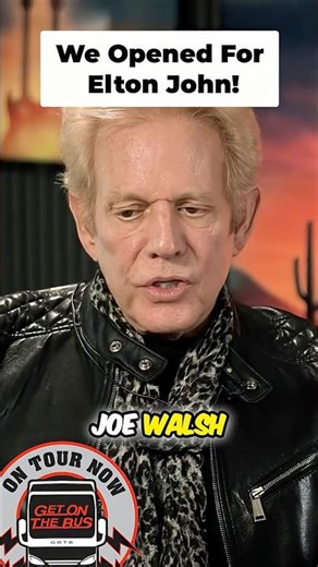 Joe Walsh & Don Felder Opened for Elton John... Then Wrote "Hotel California"! #eagles #getonthebus