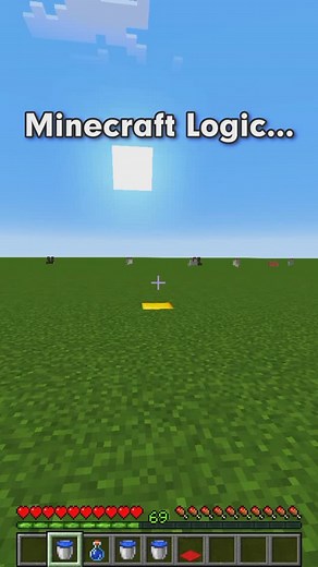 27K views · 1K reactions | Fall damage logic in Minecraft! #minecraft #minecraftmemes | Tixlgame | Facebook