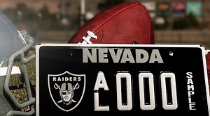 NFL: You can buy Las Vegas Raiders license plates next month
