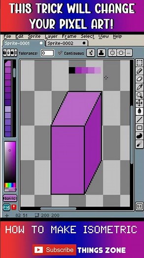 The Easiest Trick to Make Isometric Pixel Art in Aseprite | Quick and Step-by-Step!