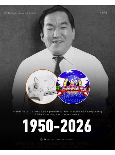 Remembering Hideki Sato: The Legend Behind Sega's Consoles