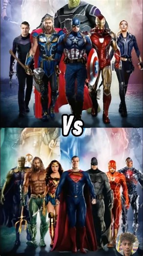 Avengers vs justice league #avengers #justiceleague