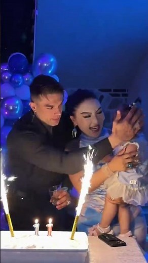 My son, Ah, saw this video and reflected on it. He was blowing candles to celebrate. What are yo