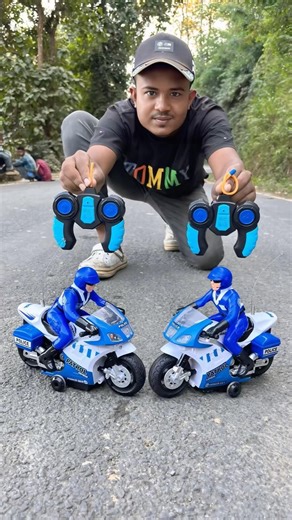 Remote control Duita Same Police Bike Unboxing Dise☺️