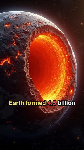 Earth's core is as hot as the Sun 🌍
