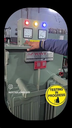 Electroplating plant and machines on Reels