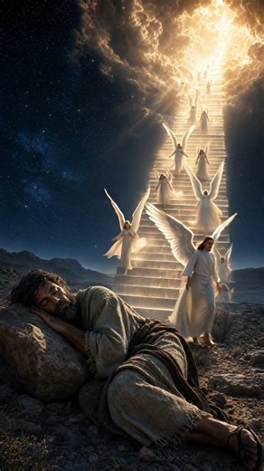 Jacob's dream of Angels and the stairway to Heaven