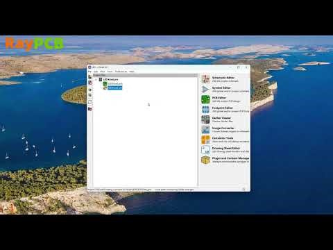 01 How to Creat a project in KiCad