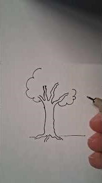 Simple Tree Drawing Tutorial
