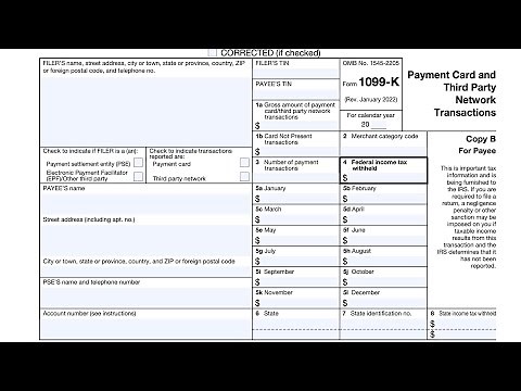 Form 1099-K Walkthrough: How to report the sale of a personal item at a loss on your tax return
