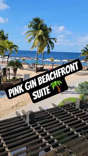 Sandals Grenada, Pink Gin Beachfront Honeymoon Suite Tour (2025) #sandalsgrenada #shorts #caribbean