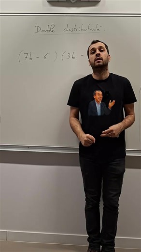 Avoir 100% de réussite en double distributivité ! #prof #brevet #math #college