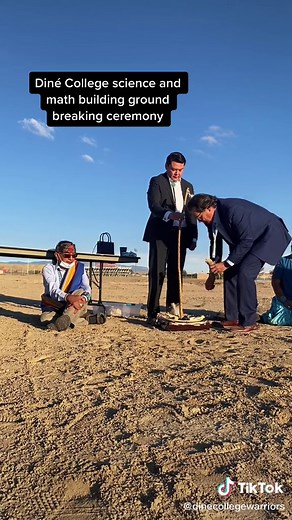 Diné College Prayer for New STEM Building in Shiprock