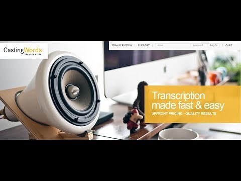 How to Signup on Casting Words