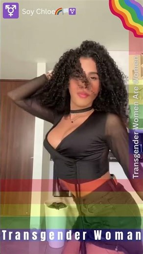 Soy Chloe 🌸 Trans Fashion & Confidence Glow 💖 #TransStyleIcon #shorts #transgender #viral