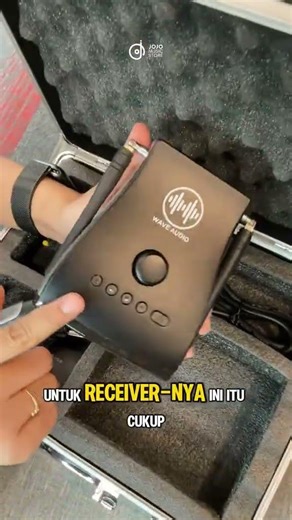 Wireless guitar system dari Wave Audio, koneksi stabil, sound jernih, tanpa ribet kabel 🎸