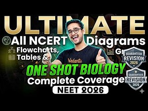 All NCERT Diagrams, Flowcharts, Tables & Graphs One Shot | NEET 2026 | Ajay Sir