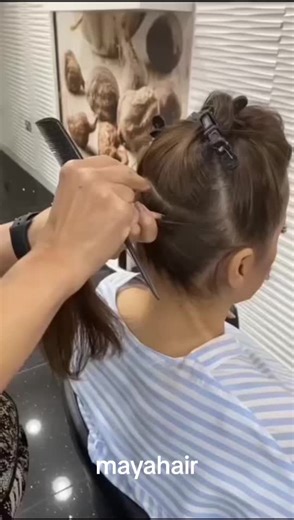 hairstyle #newstyle #mayahair #extentions #share #explore #fypシ゚viral #followme #likes #exsplore_اكسبلور #newreel #technik #styl