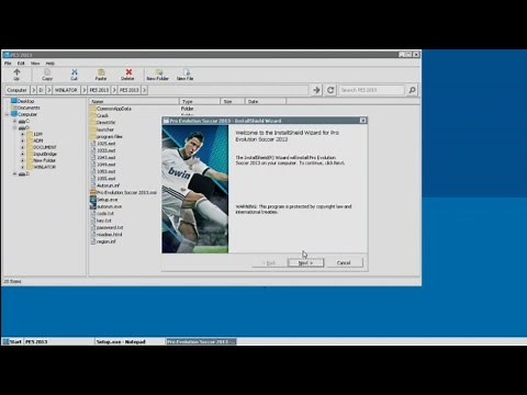 Pes 2013 WINLATOR, how to install and run pes 2013 ( WINLATOR 6.0)