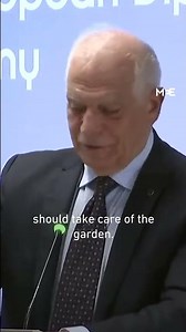 EU’s foreign policy chief Josep Borrell calls Europe “a garden” and the rest of the world “a jungle”