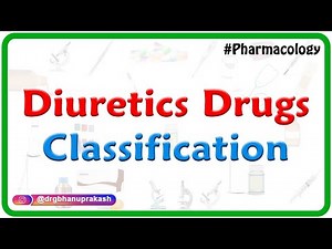 3.Diuretics Drugs classification - Renal Pharmacology
