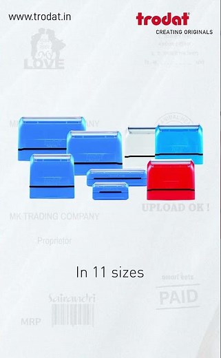 Trodat Flashy: Revolutionizing Stamp Design with Style and Precision!