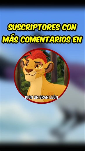 PERSONAS CON MÁS COMENTARIOS EN EL CANAL #laguardiadelleon #tlg #elreyleón #disney #tlk
