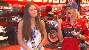 Deaf motorcross rider succeeds, inspires