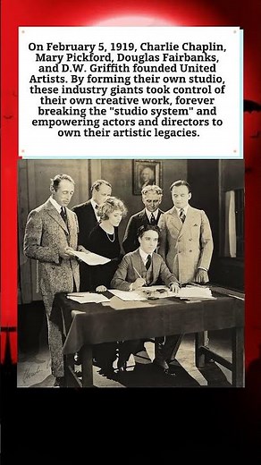 The Birth of United Artists: When Actors Took Over Hollywood (1919) 🎬