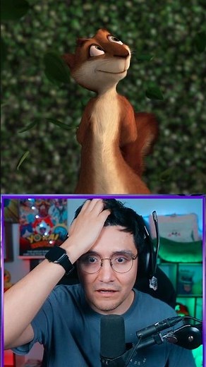 ONE OF THE FASTEST SPEEDSTERS I'VE EVER SEEN 🤯 #overthehedge #hammy #shrek #reaction #shorts