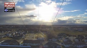 5.5K views | [Minot SkyWatch Camera Timelapse] - Watch as showers race through Minot Wednesday evening! | KFYR-TV | Facebook