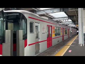 久しぶりの山陽6000系6連 直通特急運用 阪神西宮発車