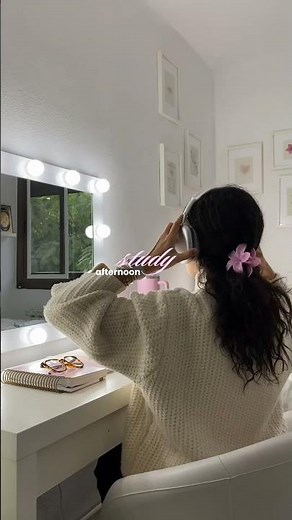 Study Afternoon ☕📖 | Aesthetic Study Vlog with Cozy Vibes