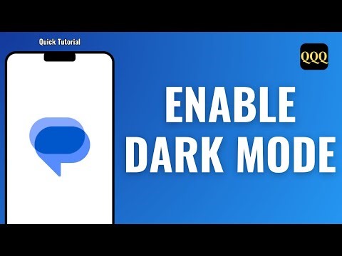How To Turn On Dark Mode on Google Messages ?