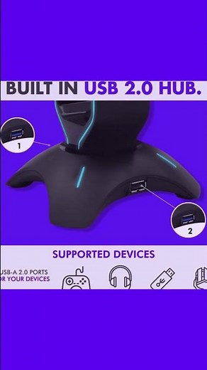The RGB Headset Stand Every Gamer Needs! 🎧🔥
