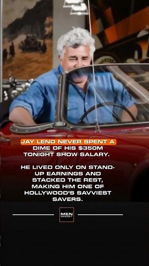 Jay Leno Never Spent His $350M Salary | #jayleno #money #success