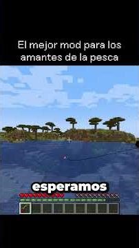 El mejor mod de pesca 😎 Mod: Starcatcher #minecraft #humor #minecraftmemes
