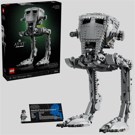 AT‑ST takes the spotlight in latest Lego Star Wars UCS Set